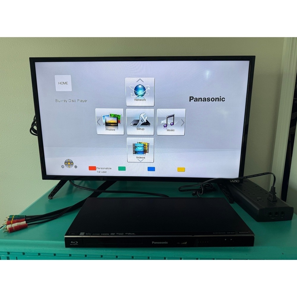 Panasonic DMP-BD871 Blu-ray Disc Player HDMI USB LAN Ethernet - Tested W/ Remote - Picture 9 of 10